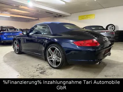 Gebraucht Porsche 911 Carrera S Cabriolet 355 PS (261 kW) 2007 Blau Cabrio