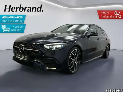Gebraucht Mercedes C300 AMG 265 PS (194 kW) 2022 Blau Limousine