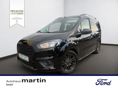 Gebraucht Ford Tourneo Courier Sport 101 PS (74 kW) 2019 Schwarz Van / Kleinbus