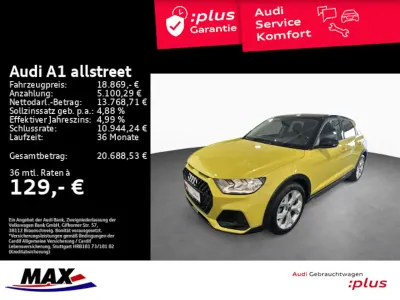 Usata Audi A1 Basis 95 CV (69 kW) 2023 Giallo SUV