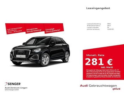 Gebraucht Audi Q2 Advanced Plus 116 PS (85 kW) 2025 Mythosschwarz SUV