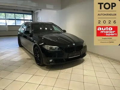 Gebraucht BMW 518 150 PS (110 kW) 2017 Schwarz Kombi