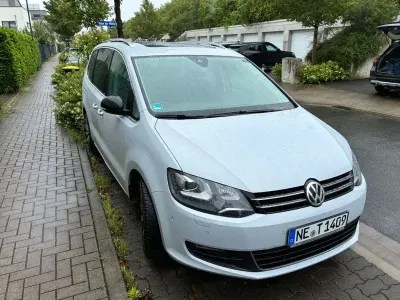 Gebraucht VW Sharan IQ Drive 177 PS (130 kW) 2019 Weiß Van / Kleinbus
