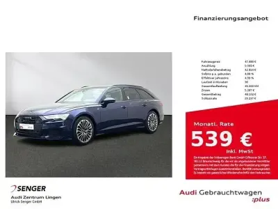 Brugt Audi A6 Sport 367 HK (269 kW) 2023 Blå Stationcar