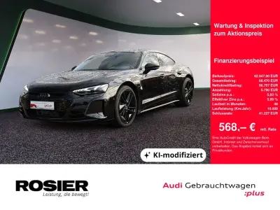 Gebraucht Audi e-tron GT quattro Ambiente 350 kW (476 PS) 2024 Mythosschwarz metallic Limousine
