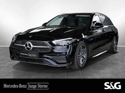 Gebraucht Mercedes C180 AMG 170 PS (125 kW) 2025 Metalliclack obsidianschwarz Kombi