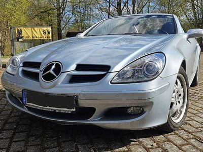Gebraucht Mercedes SLK200 163 PS (119 kW) 2005 Silber Cabrio