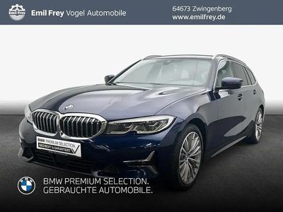 Tansanitblau ii metallic Gebraucht 2022 BMW 320 Luxury Line Kombi | 28.880 € (Fairer Preis)