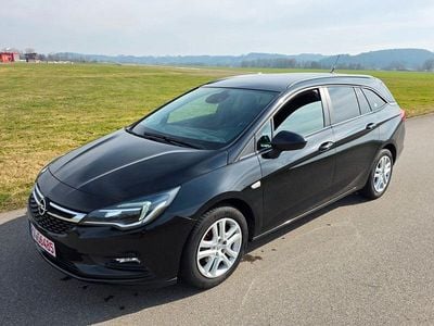 Gebraucht Opel Astra Edition 110 PS (80 kW) 2017 Schwarz Kombi