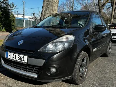 Gebraucht Renault Clio 75 PS (55 kW) 2011 Schwarz Kleinwagen