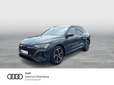 Gebraucht Audi Q8 e-tron S-Line 300 kW (408 PS) 2024 Plasmablau metallic SUV