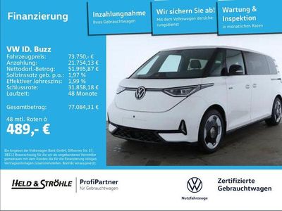Weiß Gebraucht 2025 VW ID. Buzz GTX Van / Kleinbus | 73.750 € (Guter Preis)