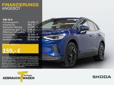 Blau Gebraucht 2023 VW ID.4 Pro Performance SUV | 35.290 € (Teuer)