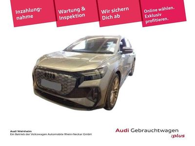 Gebraucht Audi Q4 e-tron S-Line 194 kW (265 PS) 2023 Grau SUV