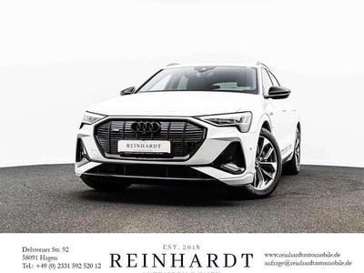 Gebraucht Audi e-tron Sportback S-Line 300 kW (408 PS) 2022 Gletscherweiß metallic SUV