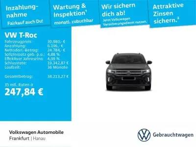 Gebraucht VW T-Roc Cabriolet Life 150 PS (110 kW) 2025 Schwarz SUV