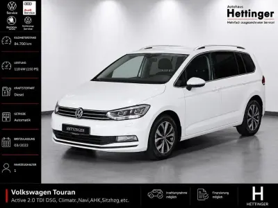 Gebraucht VW Touran Active 150 PS (110 kW) 2022 Pure white Van / Kleinbus