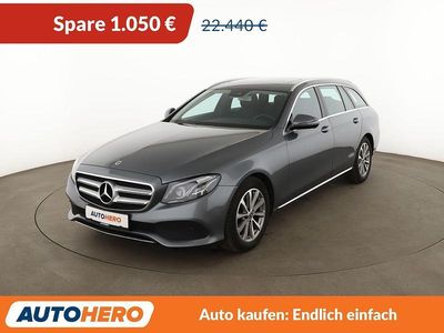 Usata Mercedes E200 Avantgarde 150 CV (110 kW) 2017 Grigio Station wagon