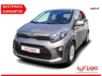 Gebraucht Kia Picanto 84 PS (61 kW) 2018 Sparklingsilber metallic (metallic) Kleinwagen