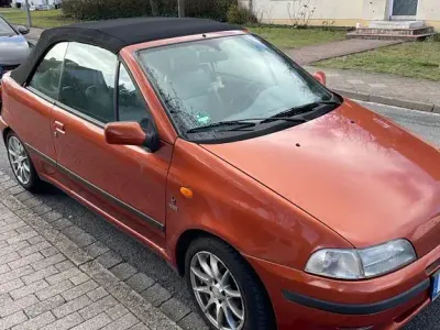 Gebraucht Fiat Punto Cabriolet 86 PS (63 kW) 1998 Orange Cabrio
