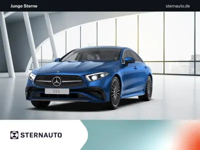 Gebraucht Mercedes CLS450 AMG line 367 PS (269 kW) 2023 Metalliclack spektralblau Coupé