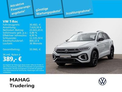 Second-hand VW T-Roc R-line 190 CP (139 kW) 2023 Alb SUV
