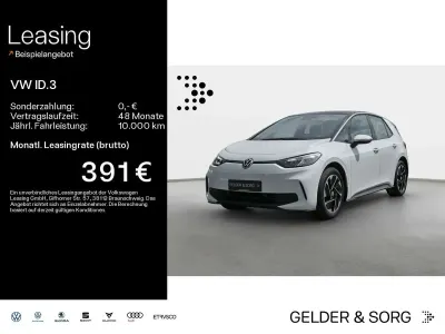 Gebraucht VW ID.3 Pro 150 kW (204 PS) 2024 Gletscherweiß metallic Kleinwagen