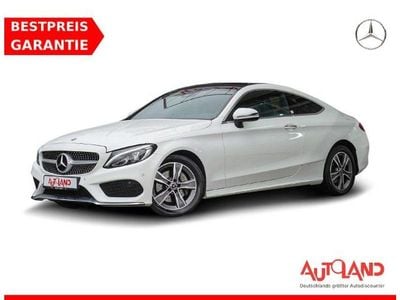 Gebraucht Mercedes C200 AMG 184 PS (135 kW) 2018 Polarweissunilack (metallic) Coupé