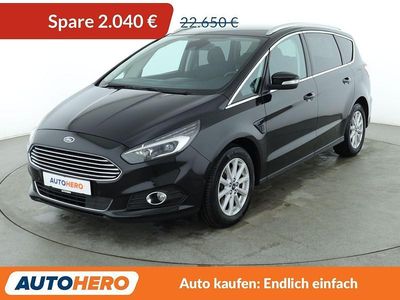 Gebraucht Ford S-MAX Titanium 239 PS (175 kW) 2018 Schwarz Van / Kleinbus