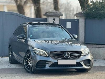 Grau Gebraucht 2019 Mercedes C220 AMG Limousine | 24.800 € (Guter Preis)