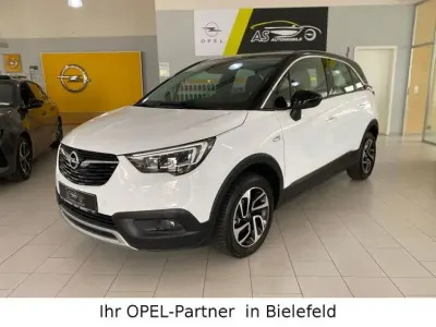 Gebraucht Opel Crossland X Innovation 110 PS (80 kW) 2018 Schneeweiss/olympic/summit white SUV