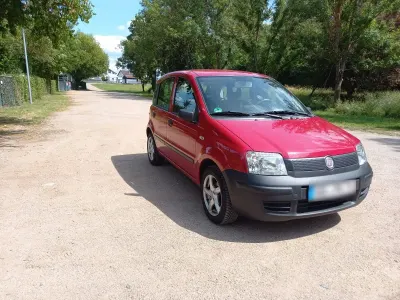 Gebraucht Fiat Panda 54 PS (39 kW) 2009 Rot Kleinwagen