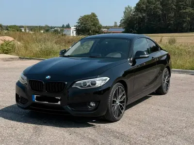 Gebraucht BMW 220 184 PS (135 kW) 2015 Schwarz Coupé