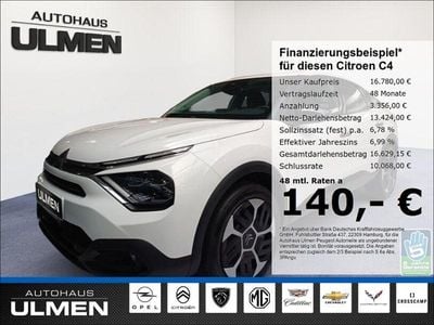 Gebraucht Citroën C4 Feel 131 PS (96 kW) 2023 Weiss Limousine
