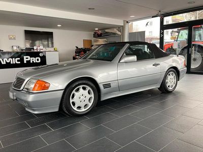 Usata Mercedes SL500 326 CV (239 kW) 1991 Argento Cabrio