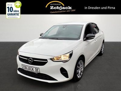 Gebraucht Opel Corsa Edition 101 PS (74 kW) 2021 Jade weiss/arktis weiss Kleinwagen