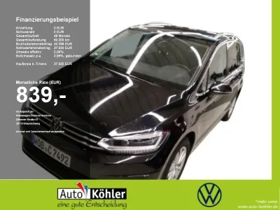 Gebraucht VW Touran Highline 150 PS (110 kW) 2025 Grenadillschwarz Van / Kleinbus