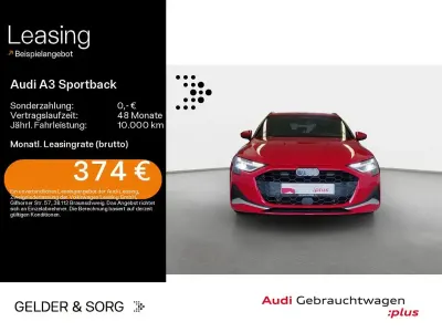 Gebraucht Audi A3 Advanced Plus 204 PS (150 kW) 2025 Progressivrot metallic Limousine