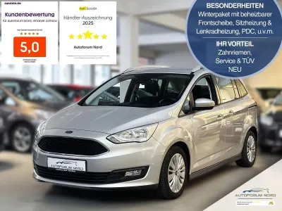 Gebraucht Ford Grand C-Max Trend 125 PS (91 kW) 2016 Silber Van / Kleinbus
