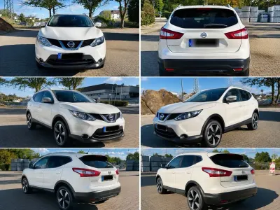 Gebraucht Nissan Qashqai 116 PS (85 kW) 2015 Weiß SUV