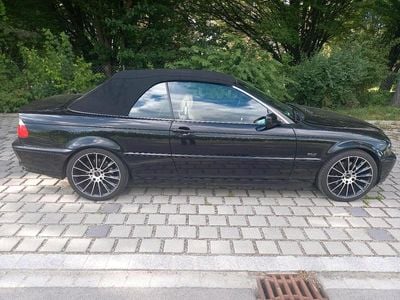 Gebraucht BMW 320 Cabriolet 170 PS (125 kW) 2002 Schwarz Cabrio