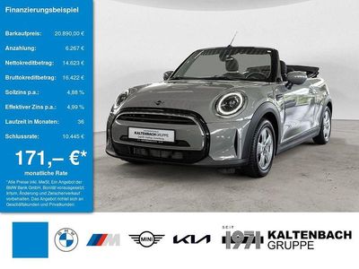 Second-hand Mini Cooper Cabriolet Essential 136 CP (100 kW) 2021 Gri Cabrio