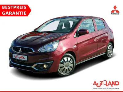 Gebraucht Mitsubishi Space Star Diamant Edition 71 PS (52 kW) 2016 Rot Kleinwagen