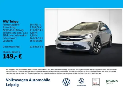 Używany VW Taigo Move 110 KM (80 kW) 2023 Srebrny SUV