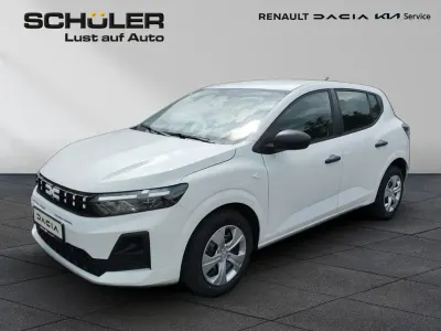 Neu Dacia Sandero Essentiel 65 PS (47 kW) 2026 Weiss Limousine