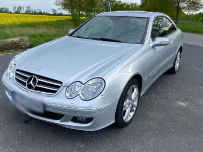 Używany Mercedes CLK200 Avantgarde 164 KM (120 kW) 2006 Srebrny Coupe