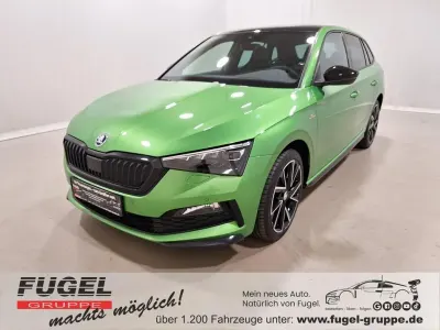 Gebraucht Skoda Scala Monte Carlo 116 PS (85 kW) 2020 Rallyegrün metallic Kleinwagen