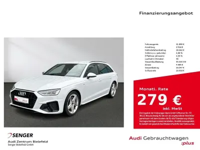 Brugt Audi A4 S-Line 204 HK (150 kW) 2023 Hvid Stationcar