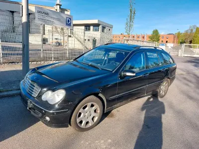 Brugt Mercedes C200 2005 Sort Stationcar