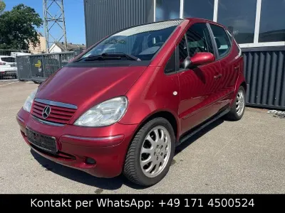 Gebraucht Mercedes A190 Elegance 125 PS (91 kW) 2001 Rot Kleinwagen